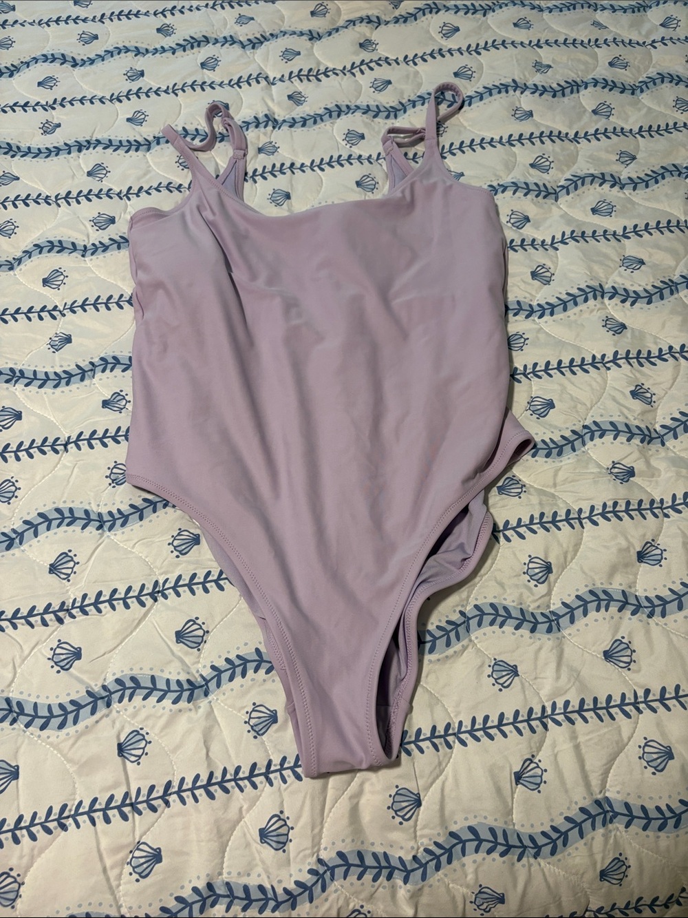 Womens' Lilac One-Piece Swimsuit - Kids Swimwear